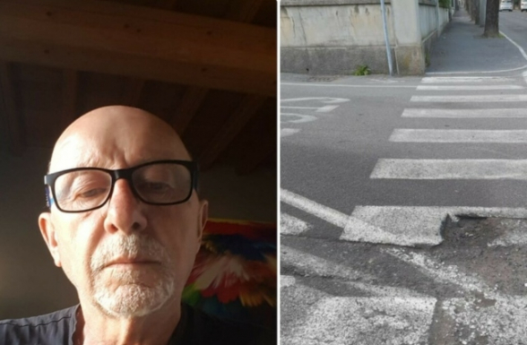 В Италии пенсионера оштрафовали на 882 евро за самостоятельный ремонт выбоины на дороге
